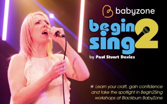 Begin2Sing image of a lady singing