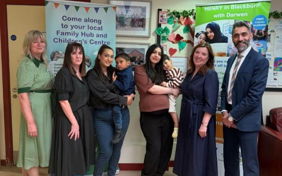 Visit from the Children's Commissioner to Little Harwood