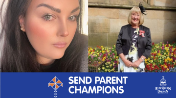 SEND parent champions Sarah and Diane