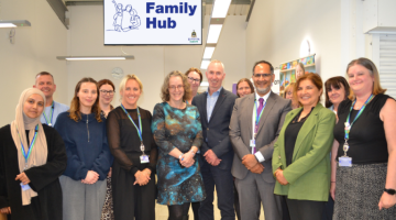 Regional Director of Public Health visits Family Hub