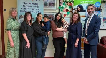 Visit from the Children's Commissioner to Little Harwood